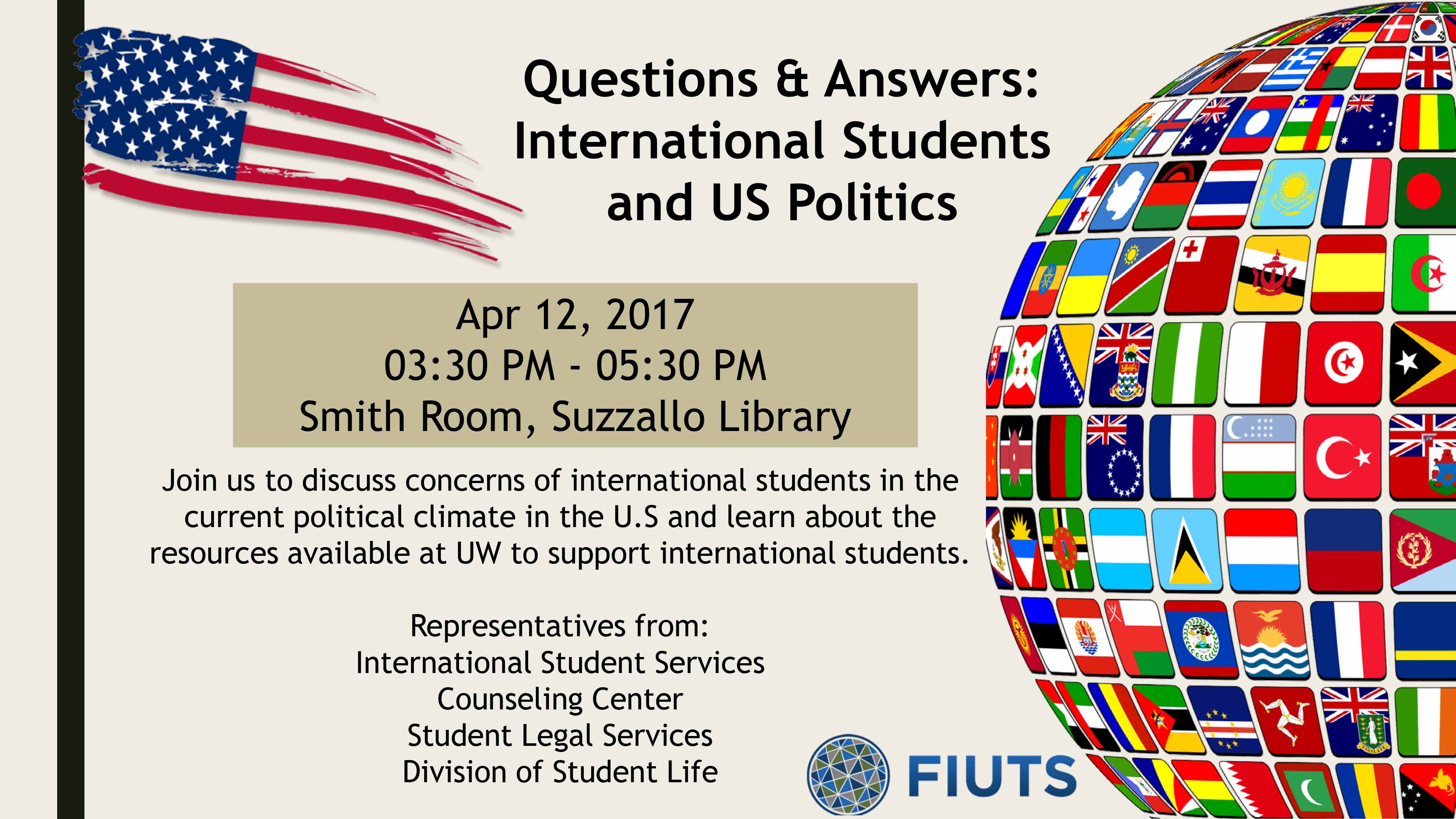 FIUTS Q&A International Students and U.S. Politics Community